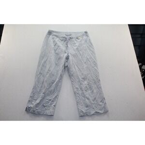 N.y.l. Pants Womens Gray Fleece  28x18 Gray Drawstring Elastic Waistband